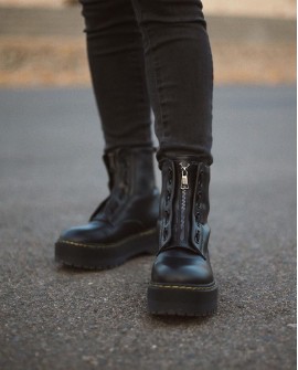 Botas MILITARES PLATAFORMA ▻ MILITAR mujer color Negro ❤︎ BELLADONA Número 37