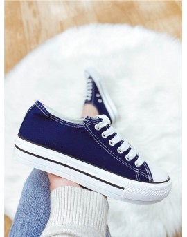sneakers mujer azul marino